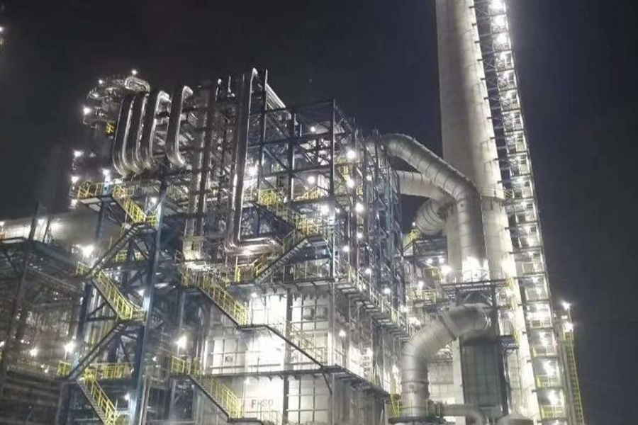 Sinopec Zhongke 1 mt/a atmosférická a vákuová destilačná jednotka